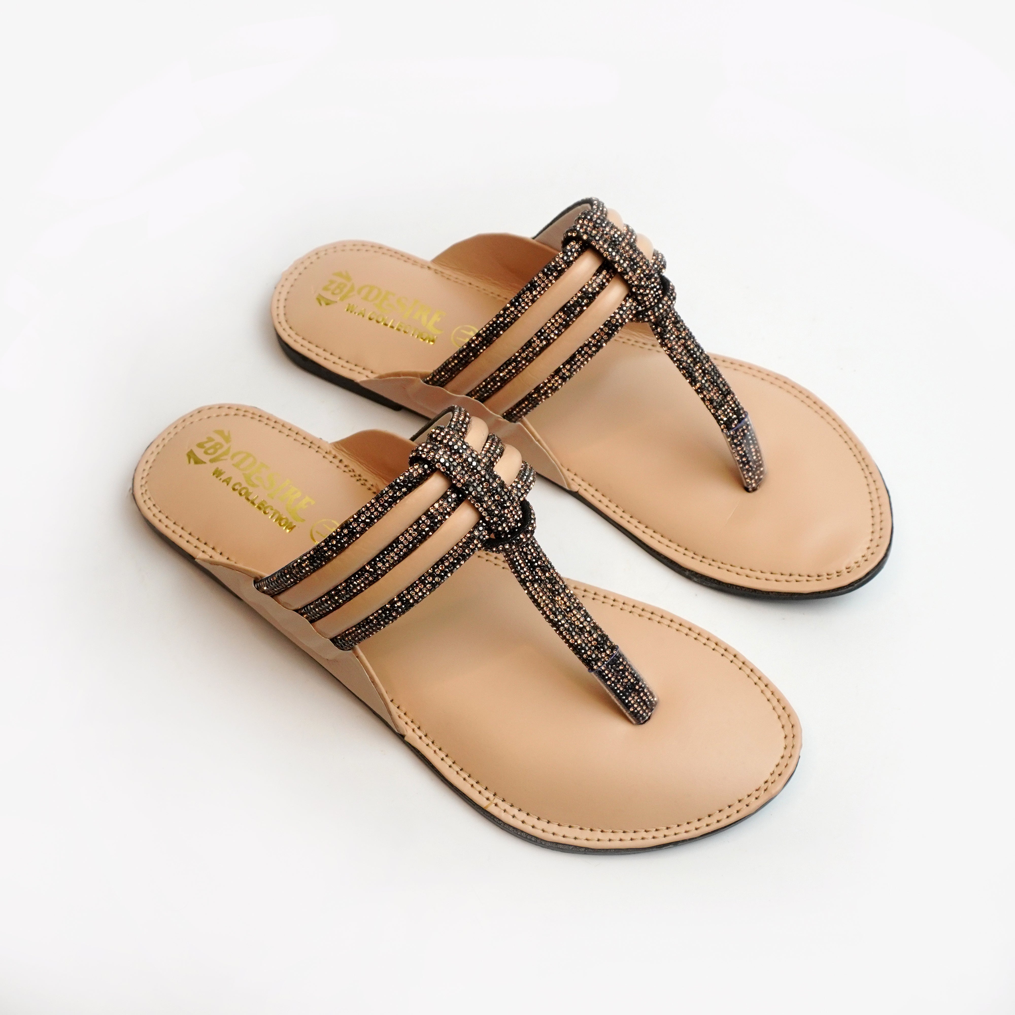 Grey Stylish Women Sandals | Designer Comfortable Flat Footwear for Daily Wear